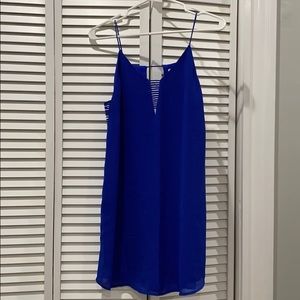 Naked Zebra Blue Dress